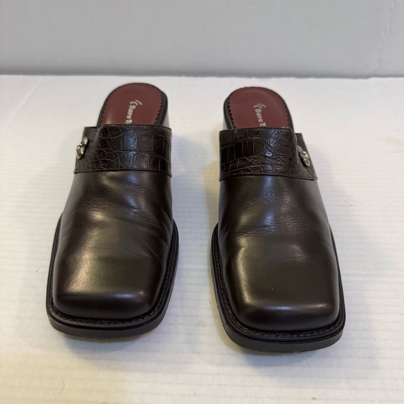 Bare Traps Brown Leather Slip On Shoes - Picture 2 of 10
